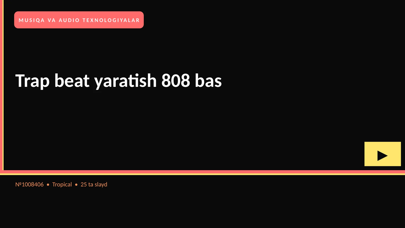 Trap beat yaratish 808 bas 1