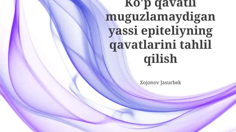 Patofiziologiya va Kasalliklarda Rol O'ynashi 1
