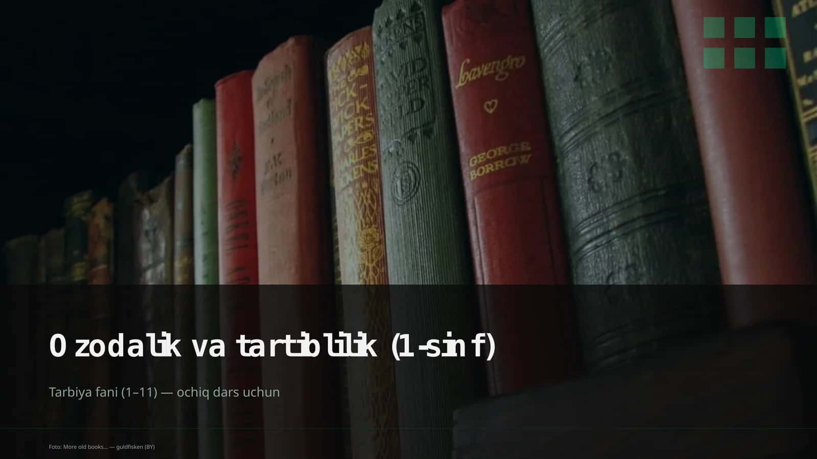 Ozodalik va tartiblilik (1-sinf) 3