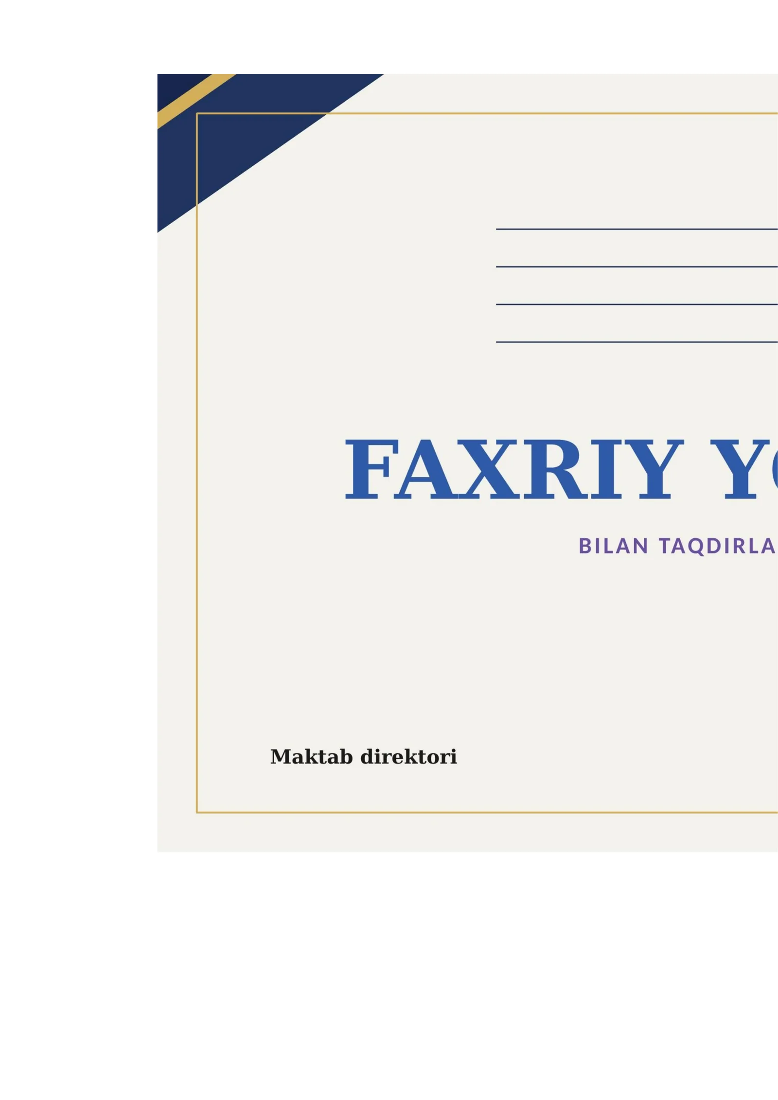 FAXRIY YORLIQ 1