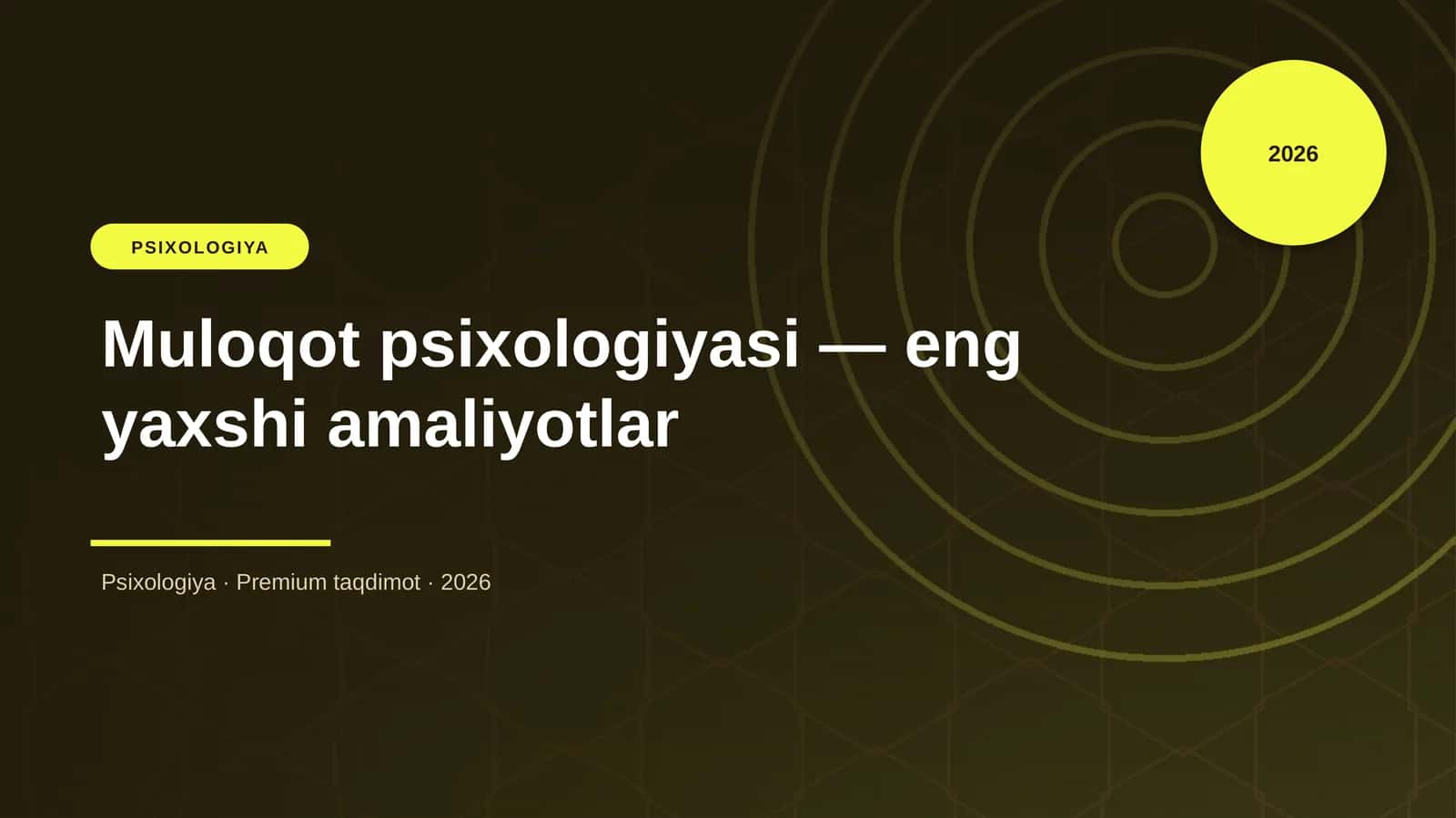 Muloqot psixologiyasi — eng yaxshi amaliyotlar 1