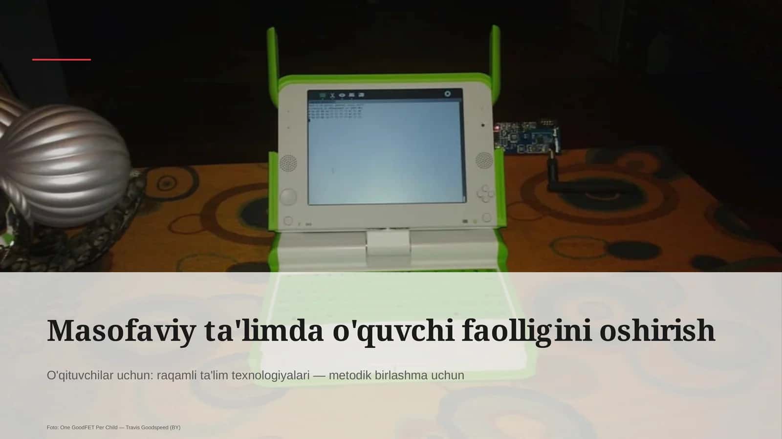 Raqamli ta'lim texnologiyalari — metodik birlashma 1