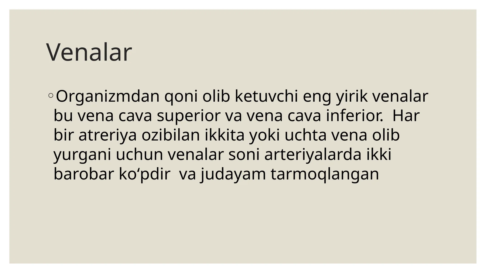 Venalar 1