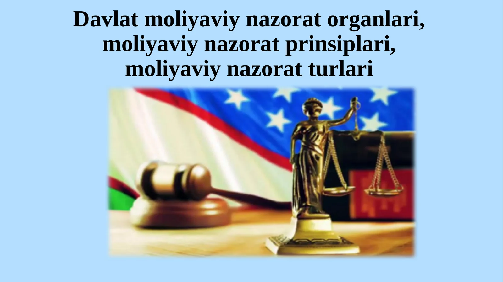 Davlat moliyaviy nazorati organlari, moliyaviy nazorat prinsiplari, moliyaviy nazorat turlari 1