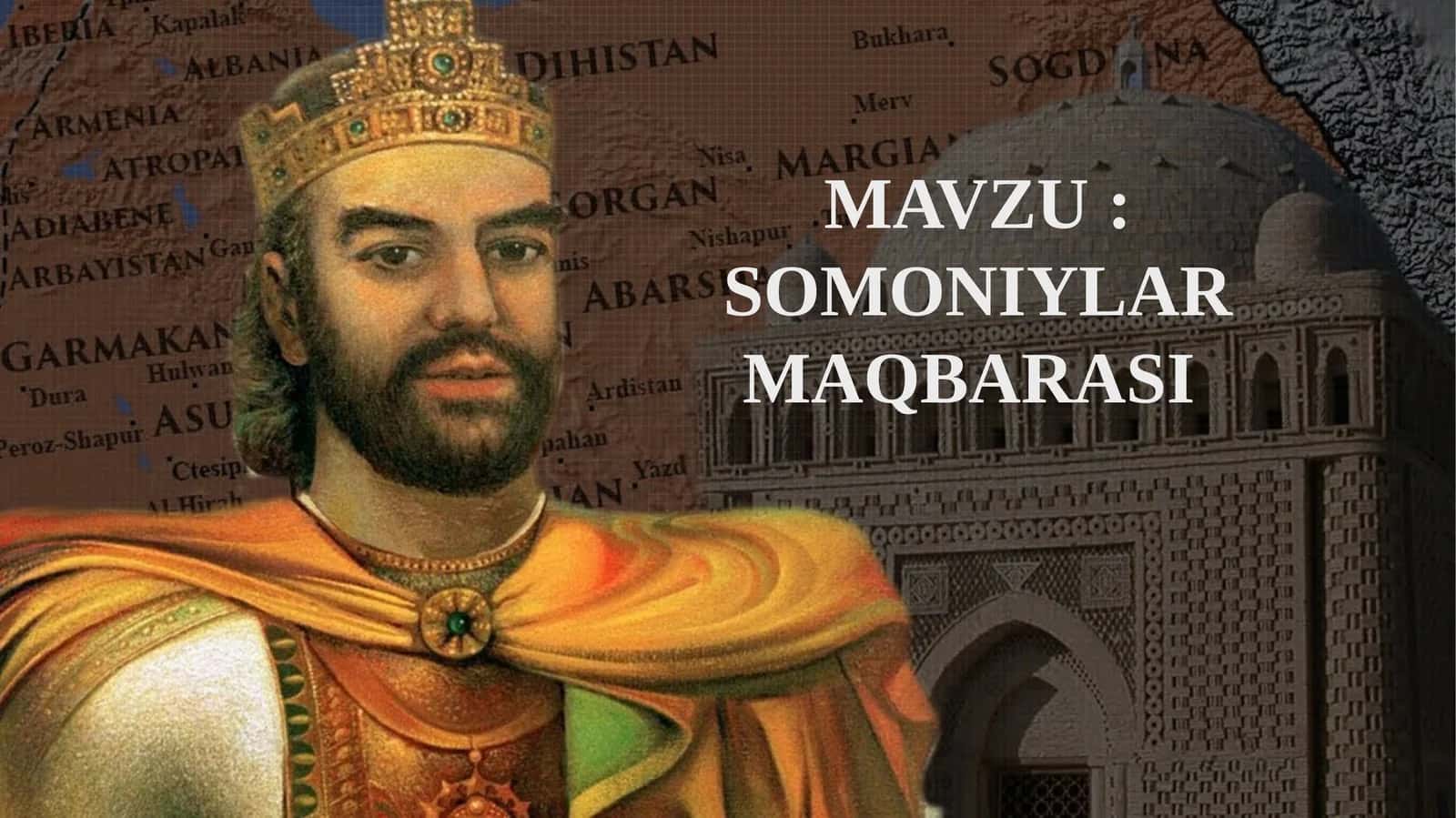 SOMONIYLAR MAQBARASI 1