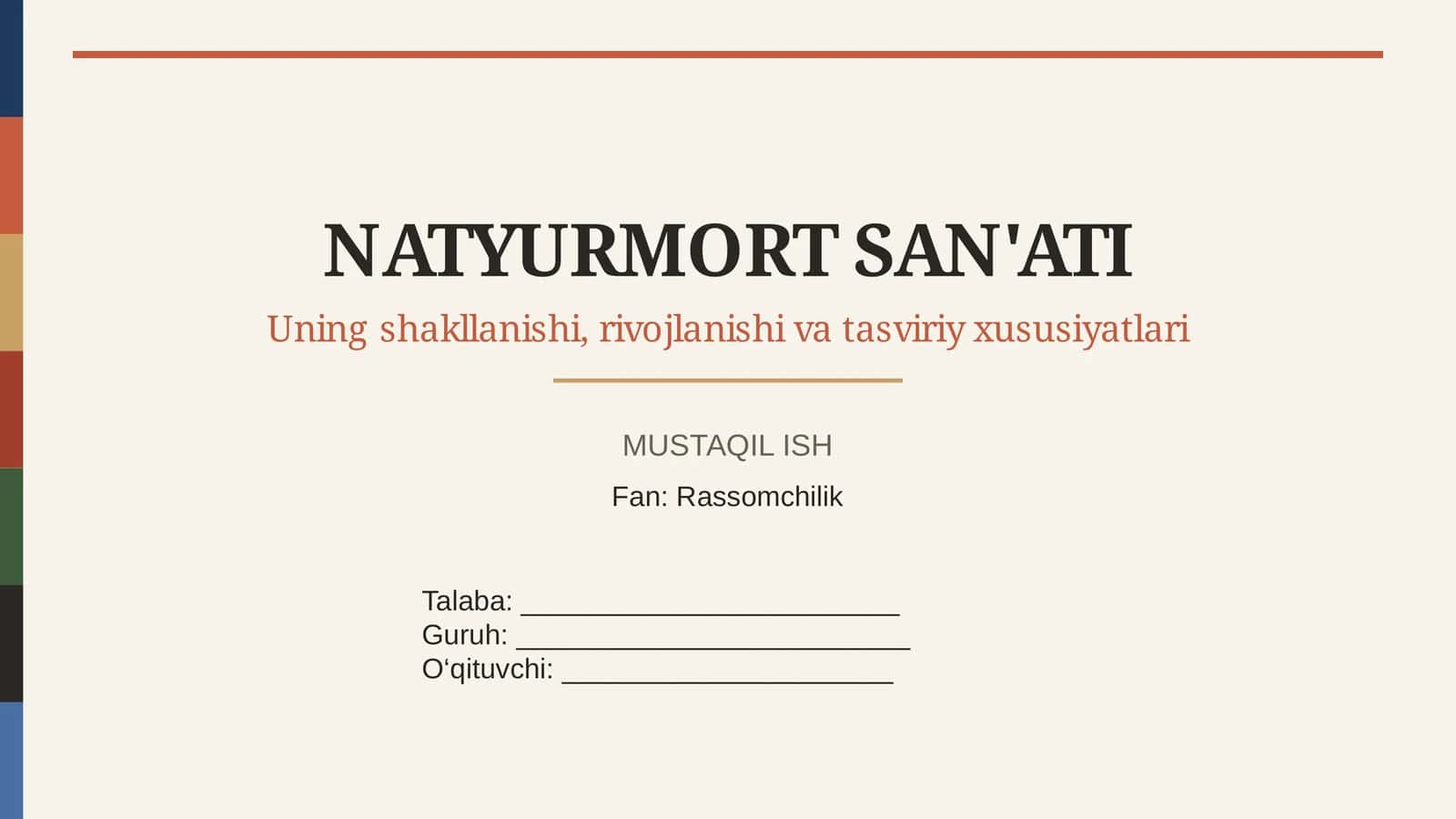 NATYURMORT SAN'ATI 1