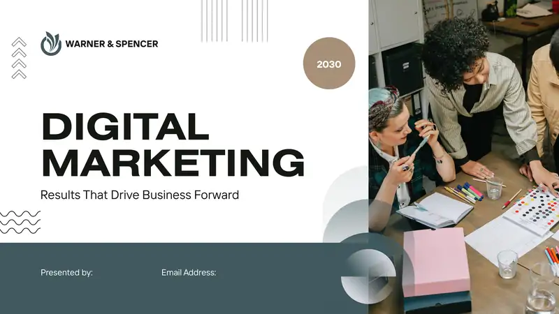 WARNER& SPENCER DIGITAL MARKETING 1