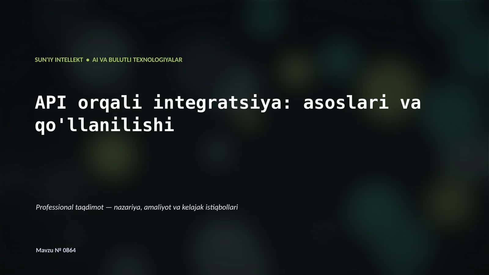 Bulutli AI 1