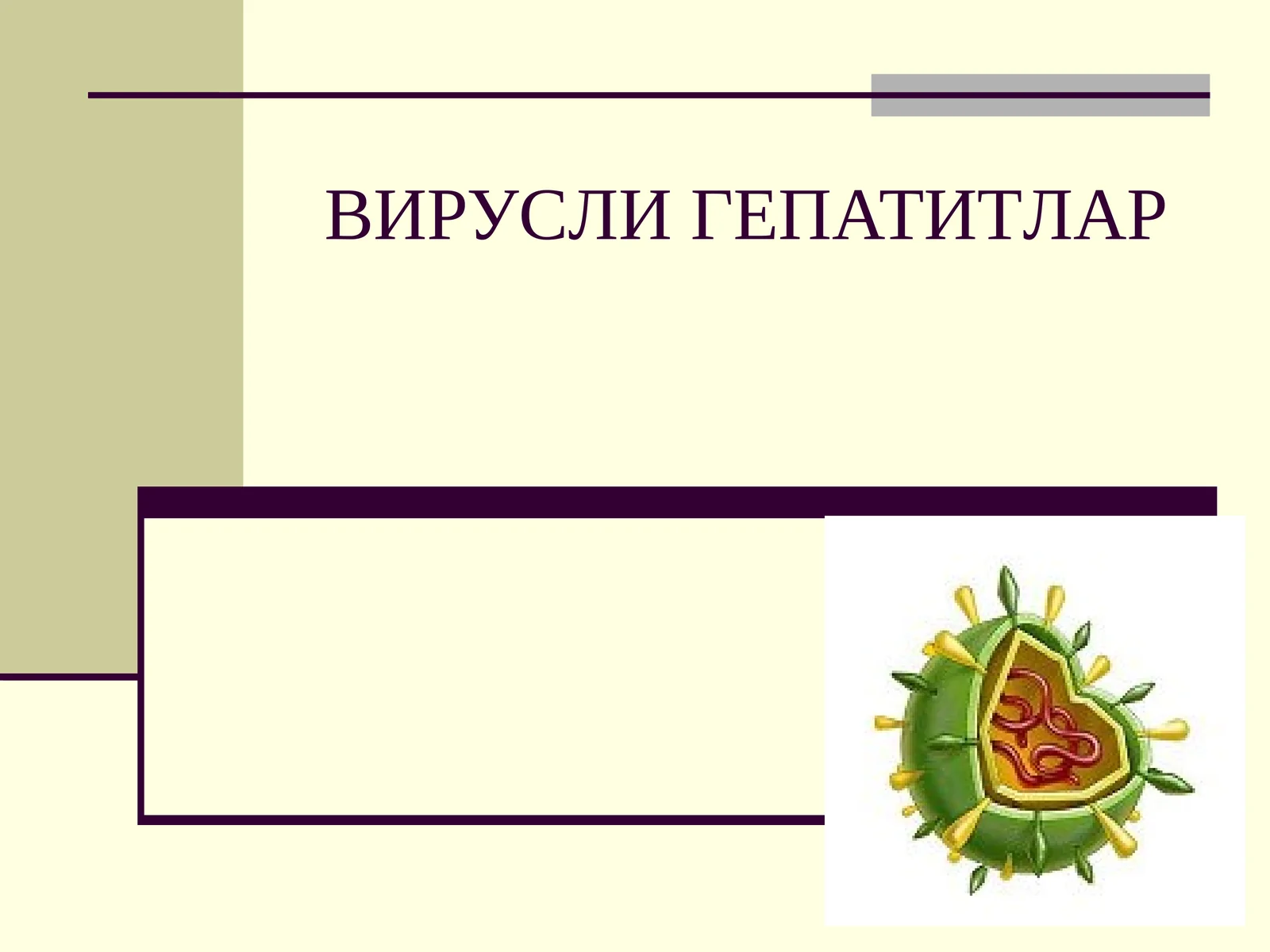 ВИРУСЛИ ГЕПАТИТЛАР 1