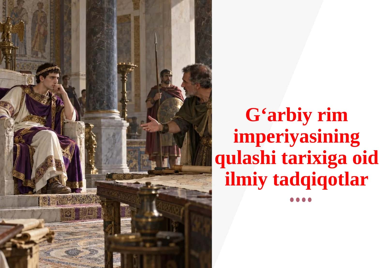 G‘arbiy Rim imperiyasining qulashi tarixiga oid ilmiy tadqiqotlar 1