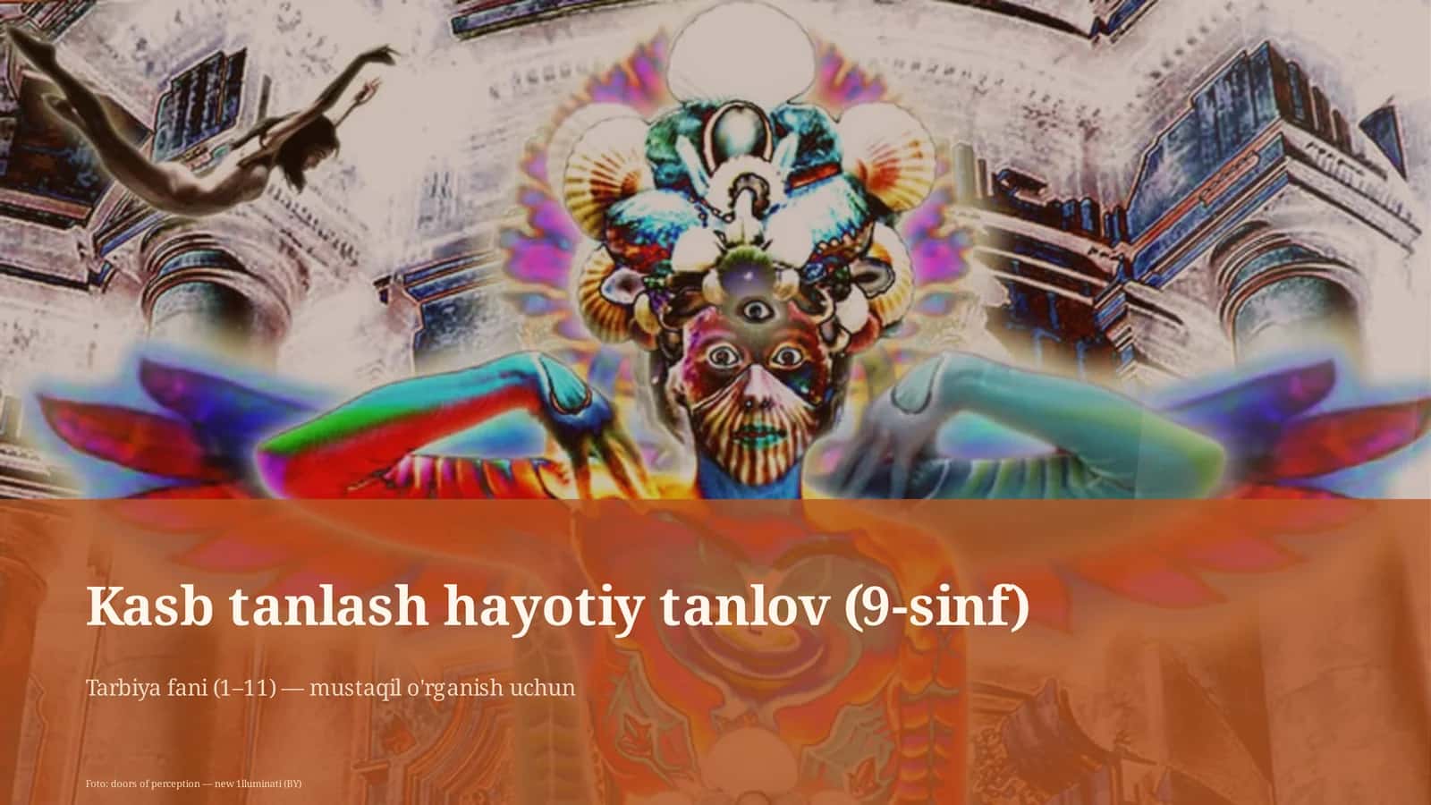 Kasb tanlash hayotiy tanlov (9-sinf) 1
