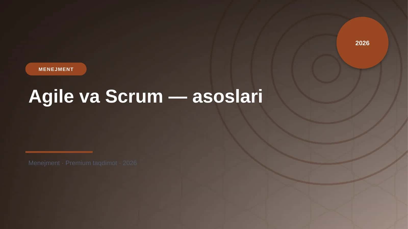 Agile va Scrum — asoslari 2