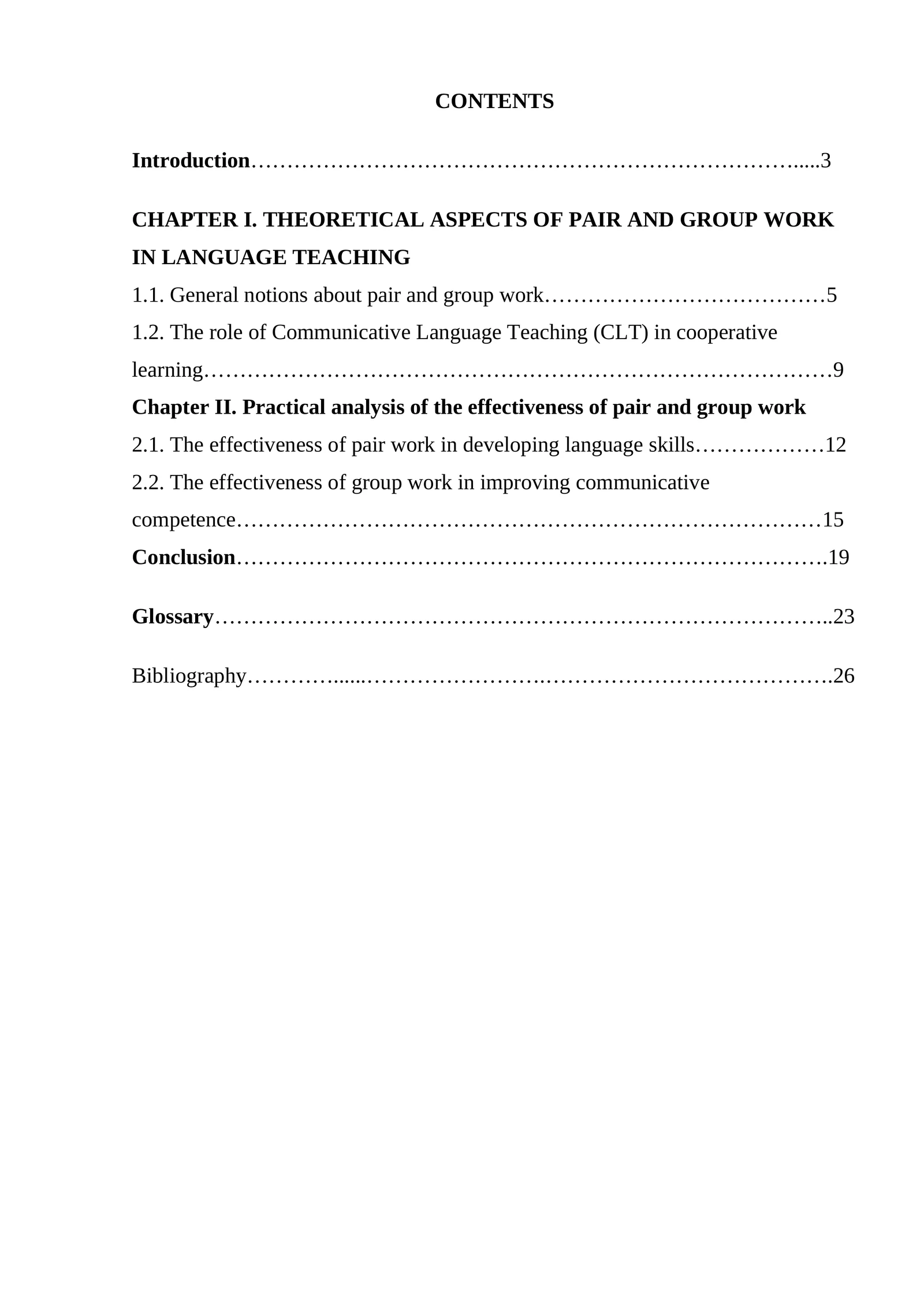 Theoretical Aspects of Pair and Group Work in Language Teaching 1