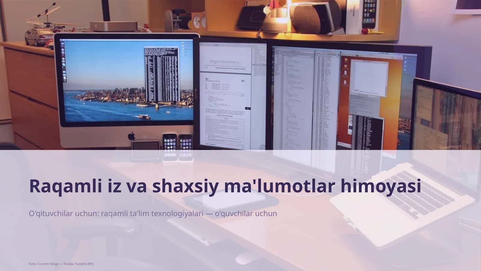 Raqamli iz va shaxsiy ma'lumotlar himoyasi 1