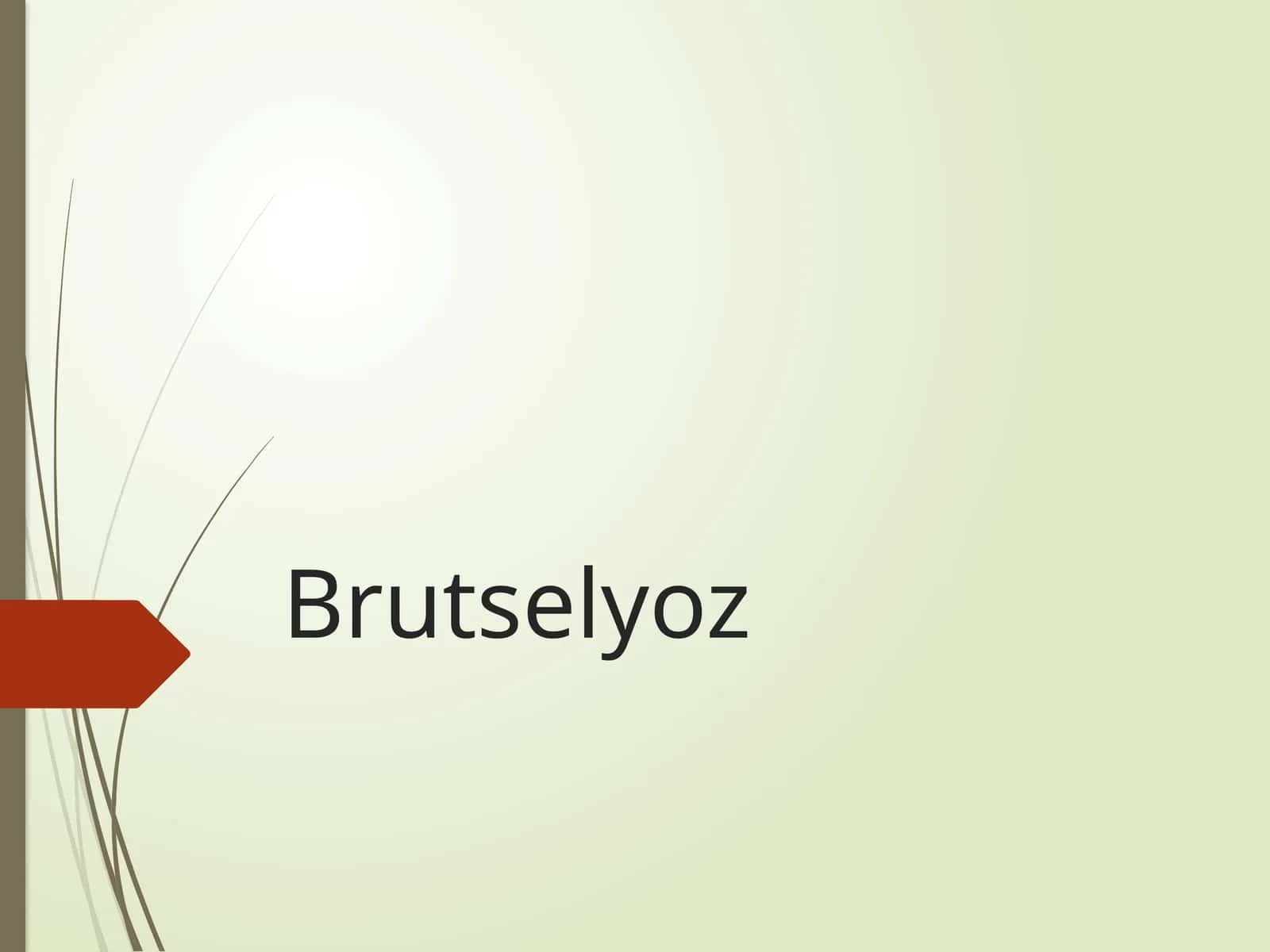 Brutselyoz 1