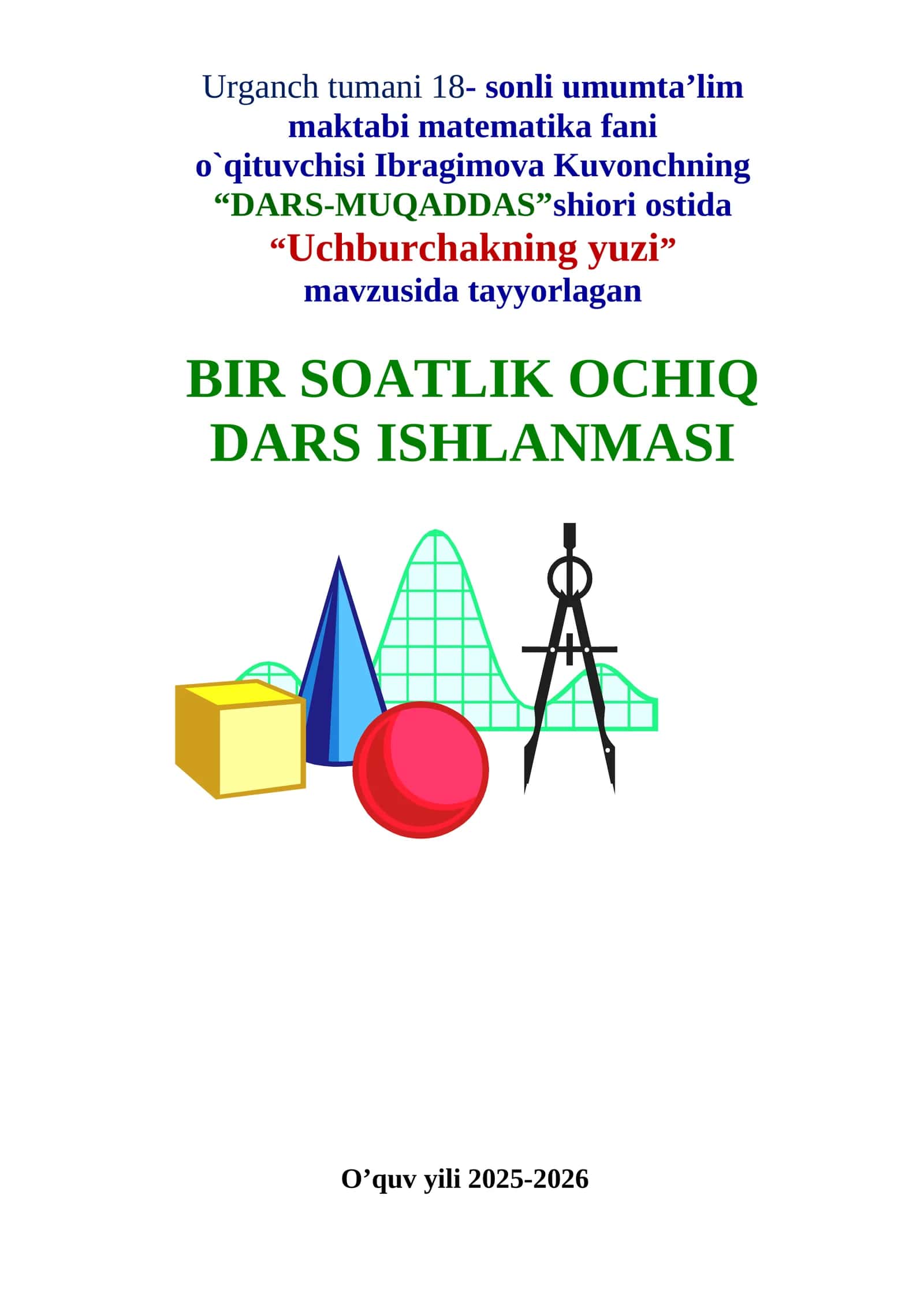 Uchburchakning yuzi 1