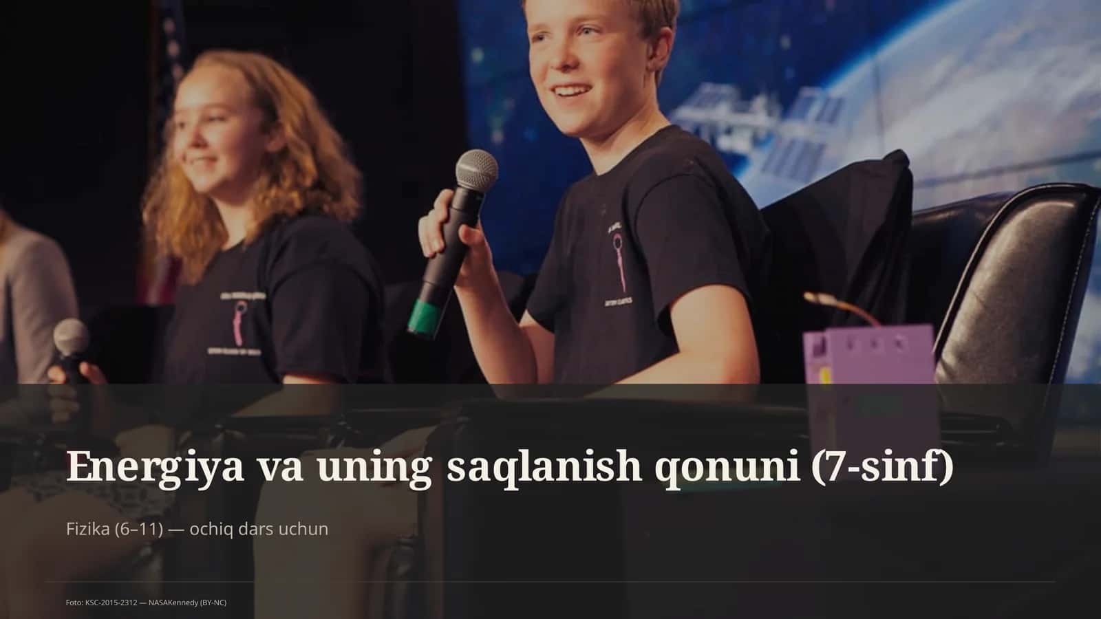 Energiya va uning saqlanish qonuni (7-sinf) 1