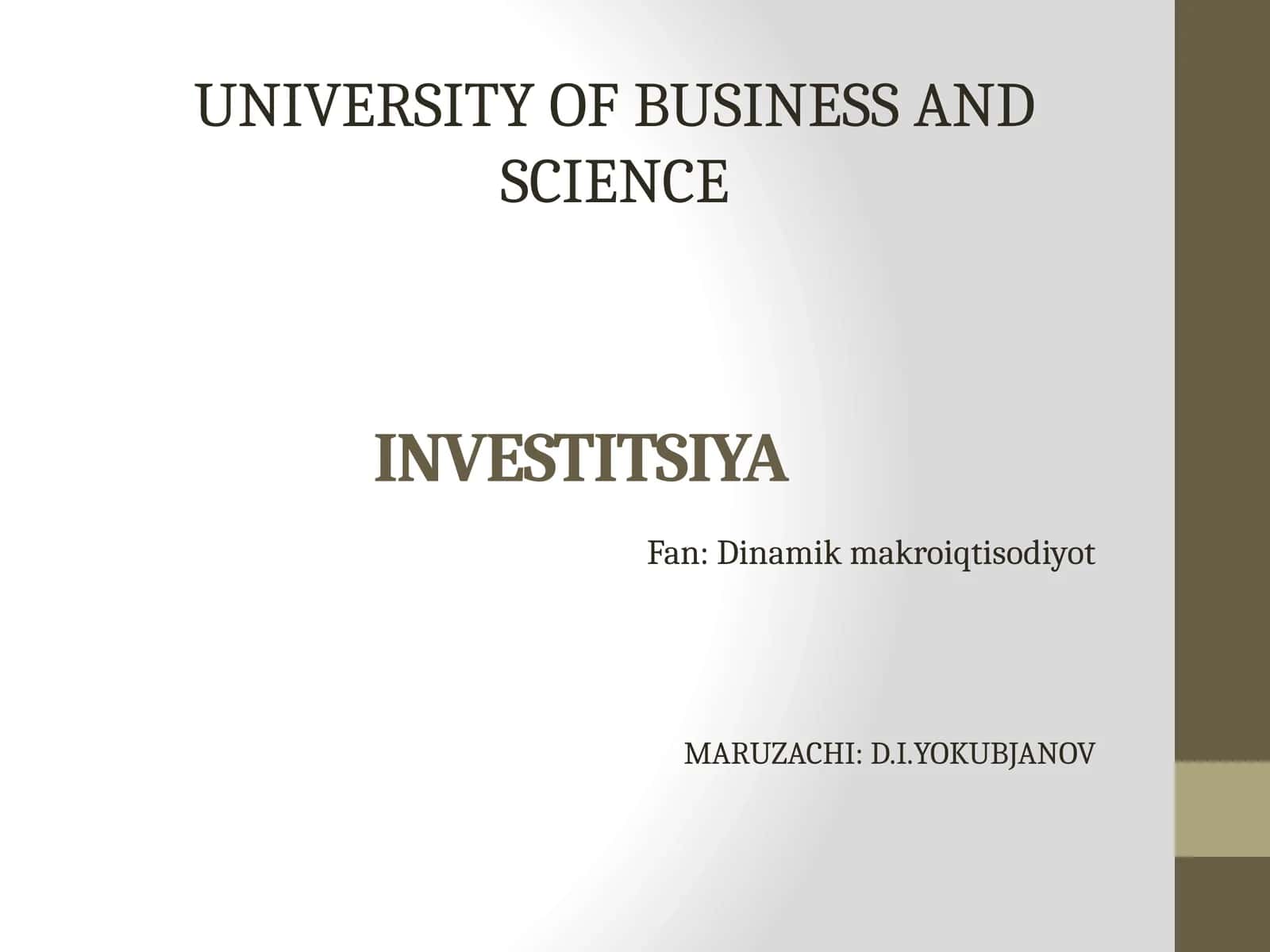 INVESTITSIYA 1