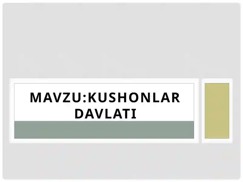 Kushonlar davlati