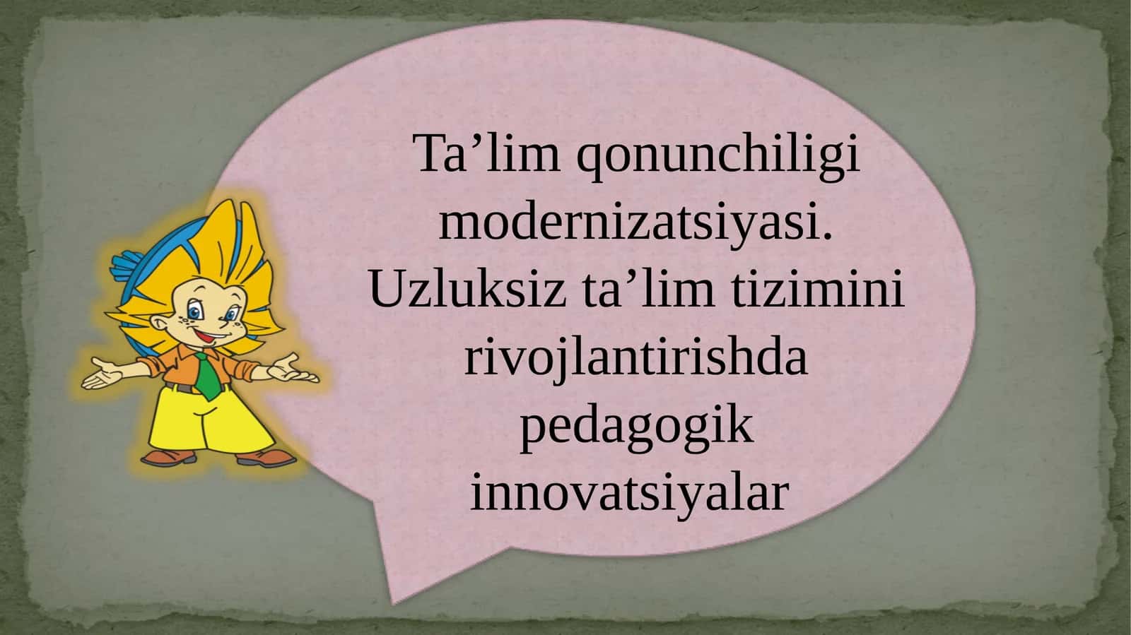 Oliy ta’limdan keyingi ta’lim va ilmiy-pedagogik kadrlar tayyorlash 1