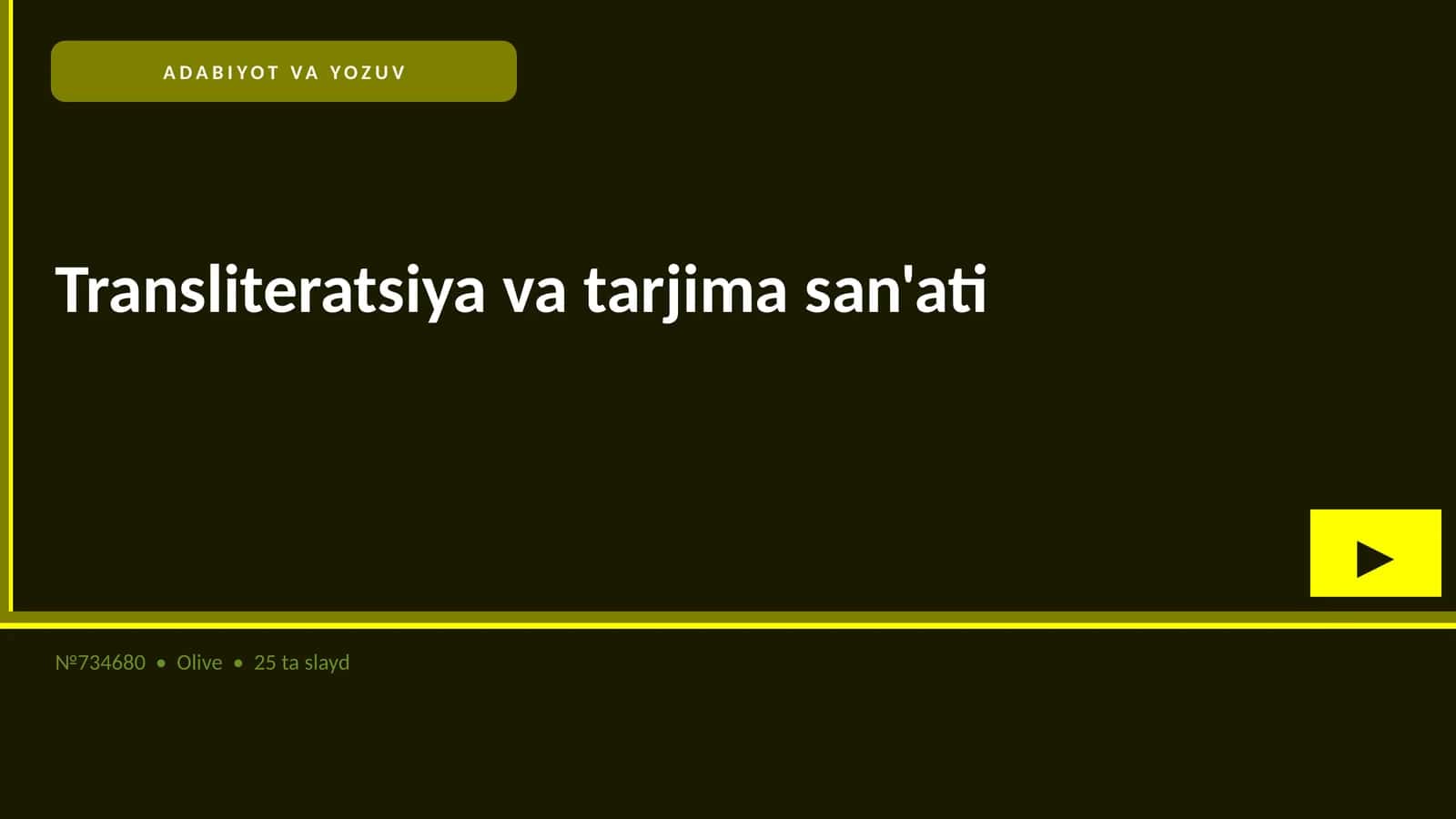 ADABIYOT VA YOZUV 1
