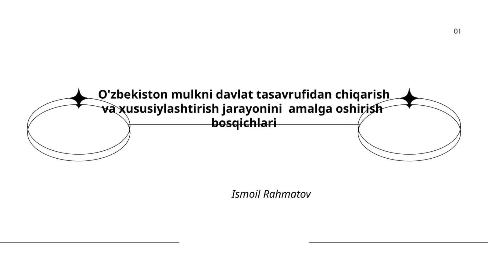 O'zbekiston mulkni davlat tasavrufidan chiqarish va xususiylashtirish jarayonini amalga oshirish bosqichlari 1