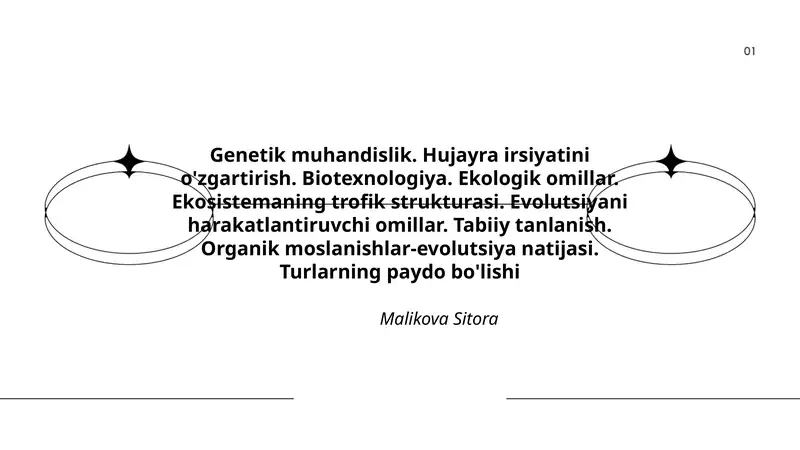 Genetik muhandislik 1