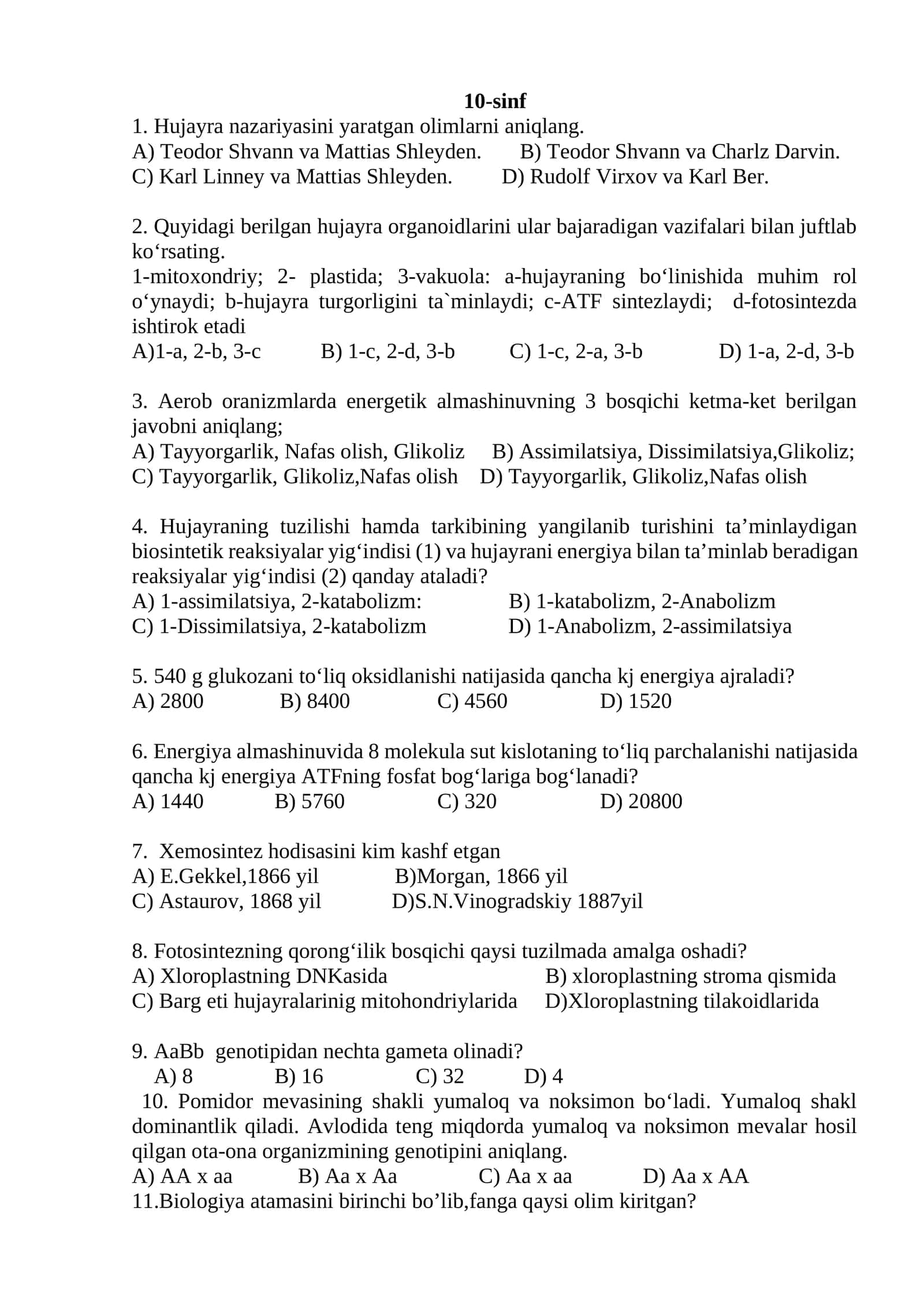 10-sinf 1