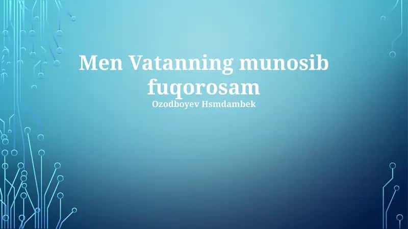 Vatanparvarlik ruhim 1
