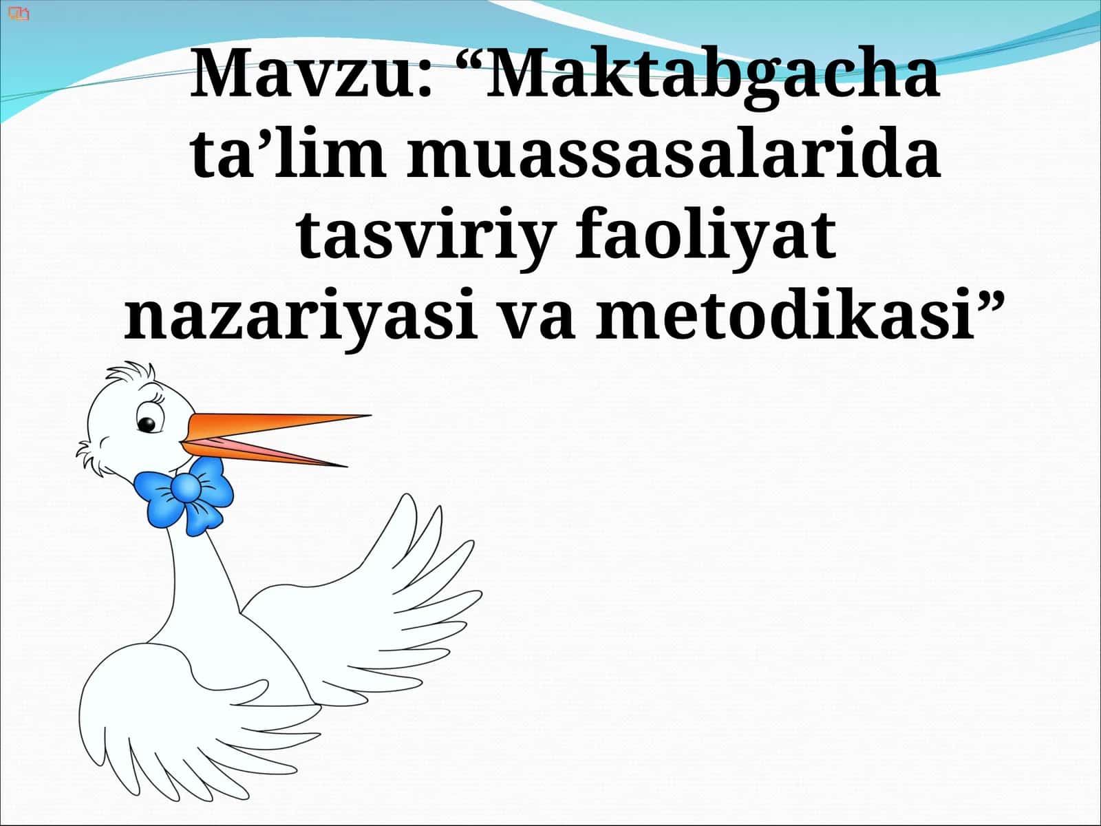 Maktabgacha ta’lim muassasalarida tasviriy faoliyat nazariyasi va metodikasi 1
