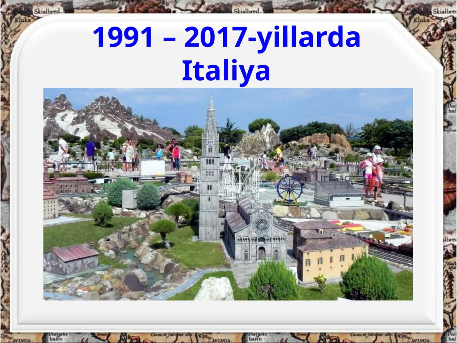 1991 2017 YILLARDA ITALIYA 1