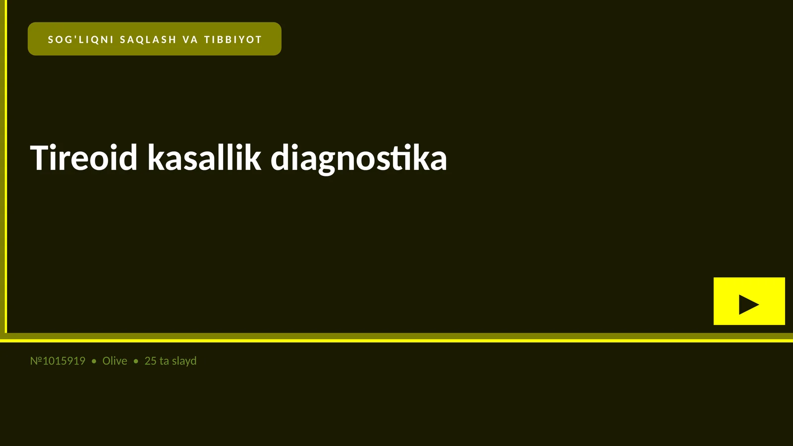 Tireoid kasallik diagnostika 1