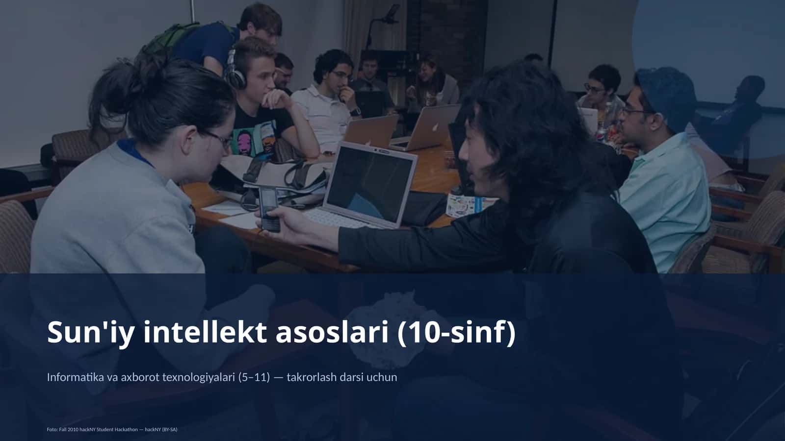 Sun'iy intellekt asoslari (10-sinf) 1