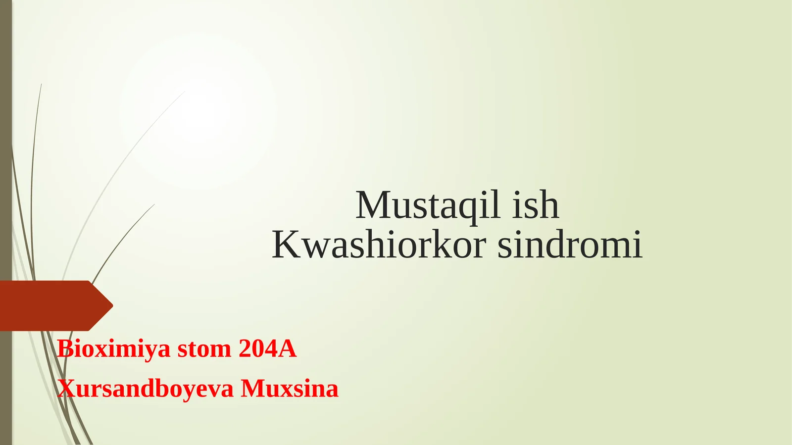 Kvashior sindiromi etiologiyasi patagenezi haqida. 1