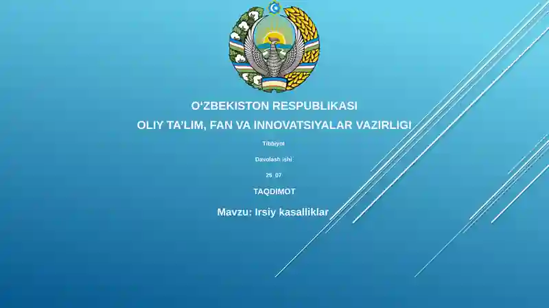Irsiy kasalliklar