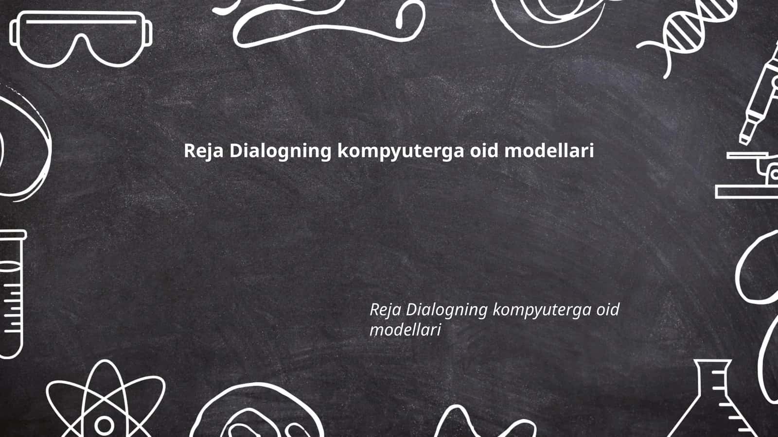 Kompyuter modellari tarixi 1