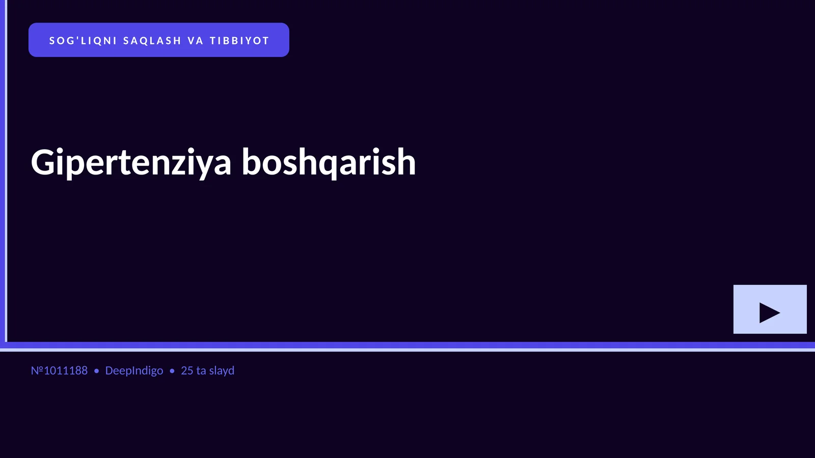 Gipertenziya boshqarish 1