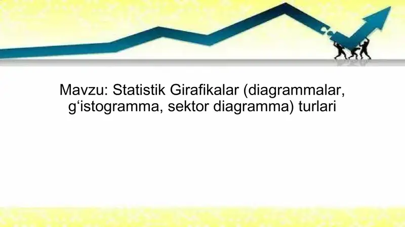 Statistik Grafikalar (diagrammalar, gʻistogramma, sektordiagramma) 1