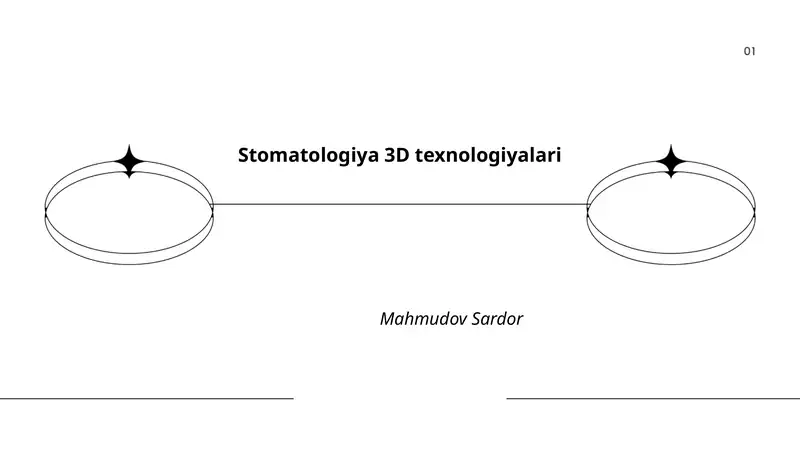 3D tish ko‘chirish texnologiyasi