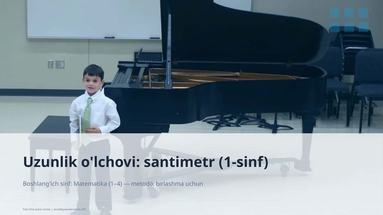 Boshlang'ich sinf: Matematika (1–4) — metodik birlashma uchun 1