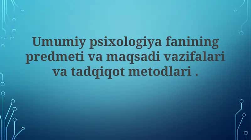 Psixologik tadqiqot metodlari 1