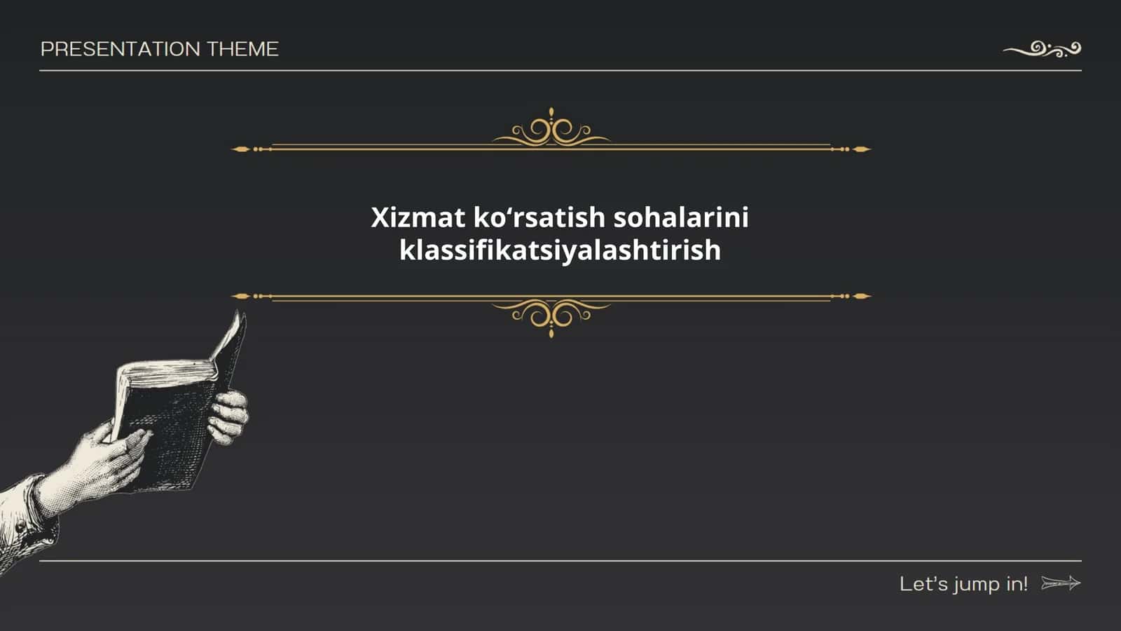Turizm xizmatlari klassifikatsiyasi 1