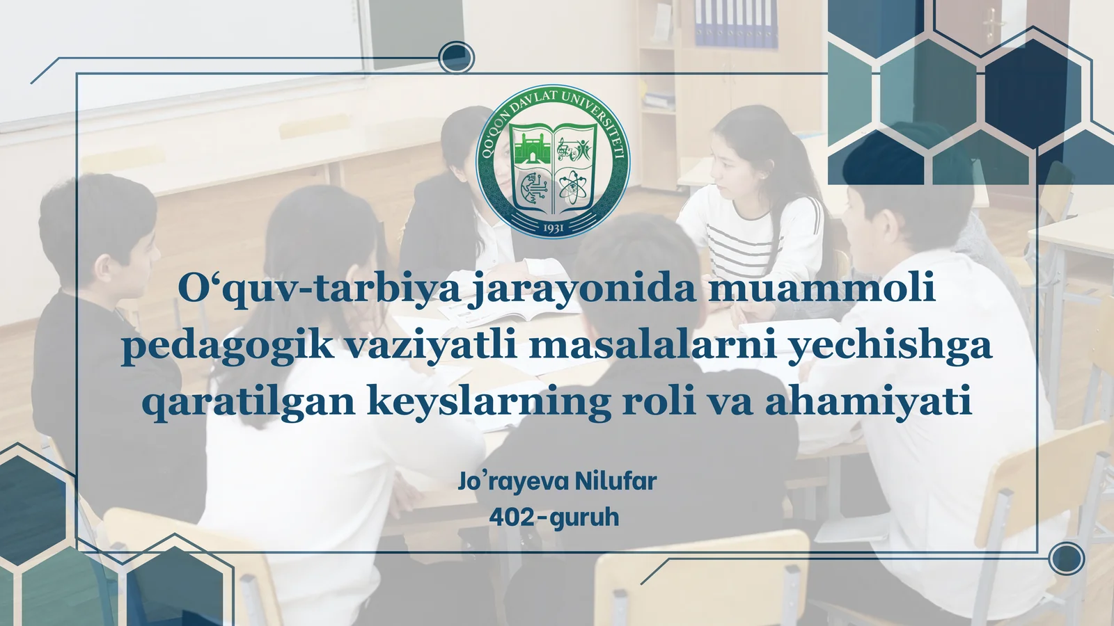 Keys-stadi (Case Study) Maqsadi va ahamiyati 1