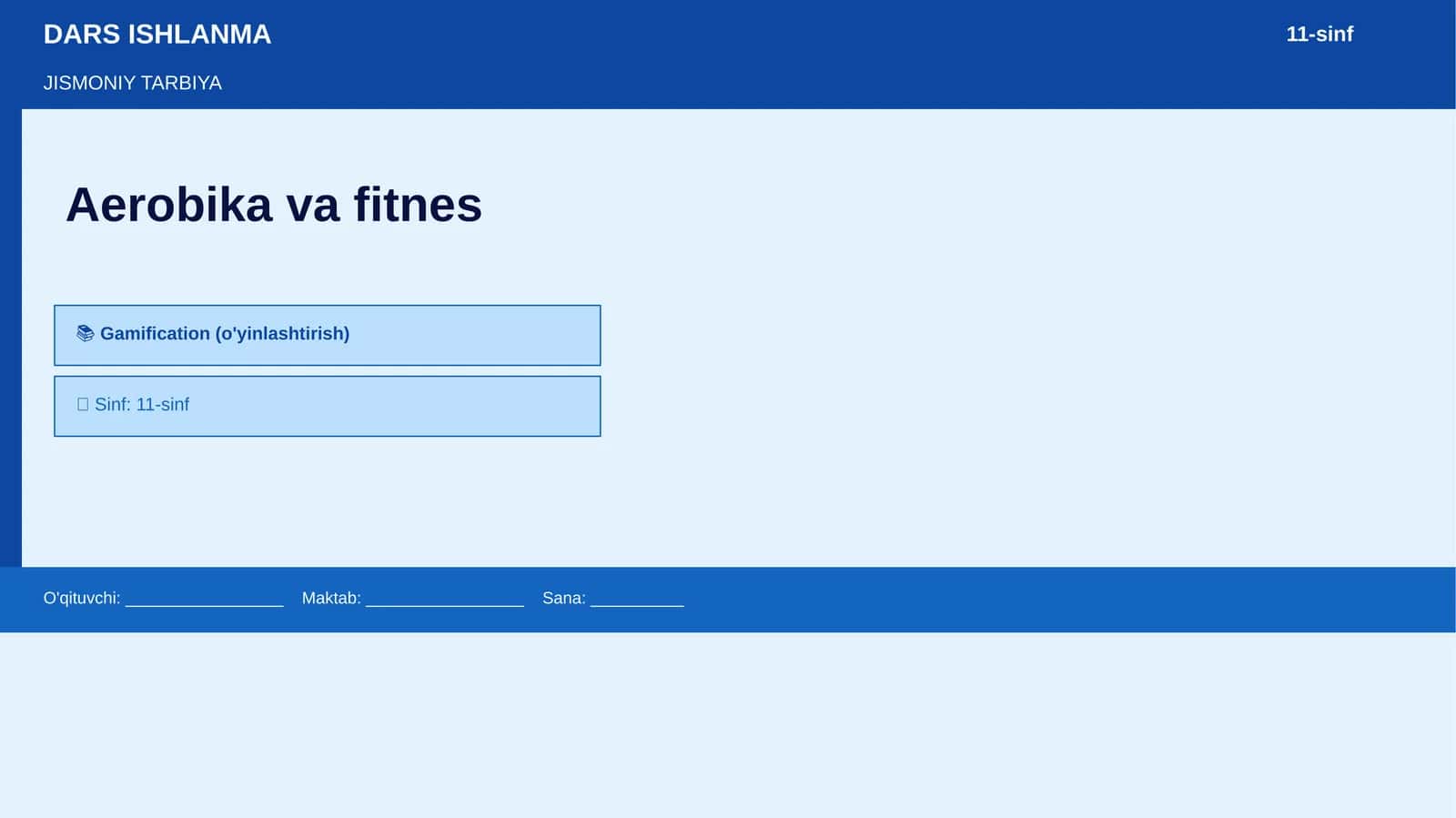 Aerobika va fitnes 3