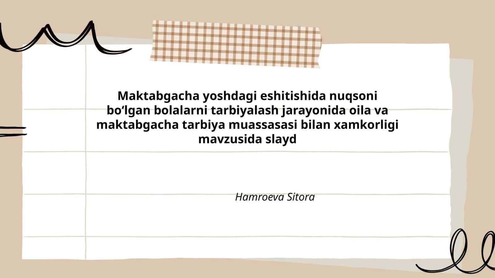 eshitishida nuqsoni boʻlgan bolalarni tarbiyalash 1