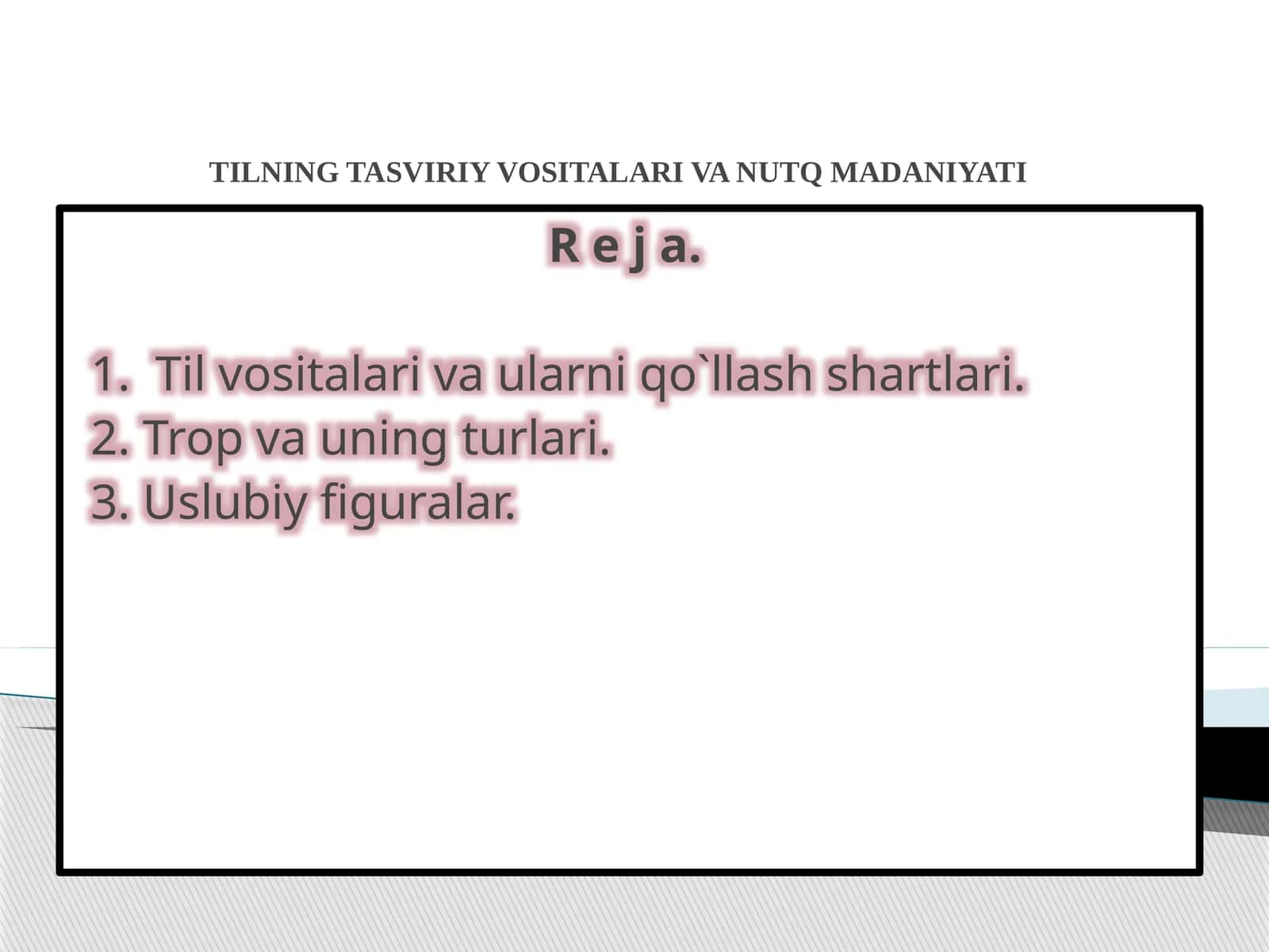 TILNING TASVIRIY VOSITALARI VA NUTQ MADANIYATI 1