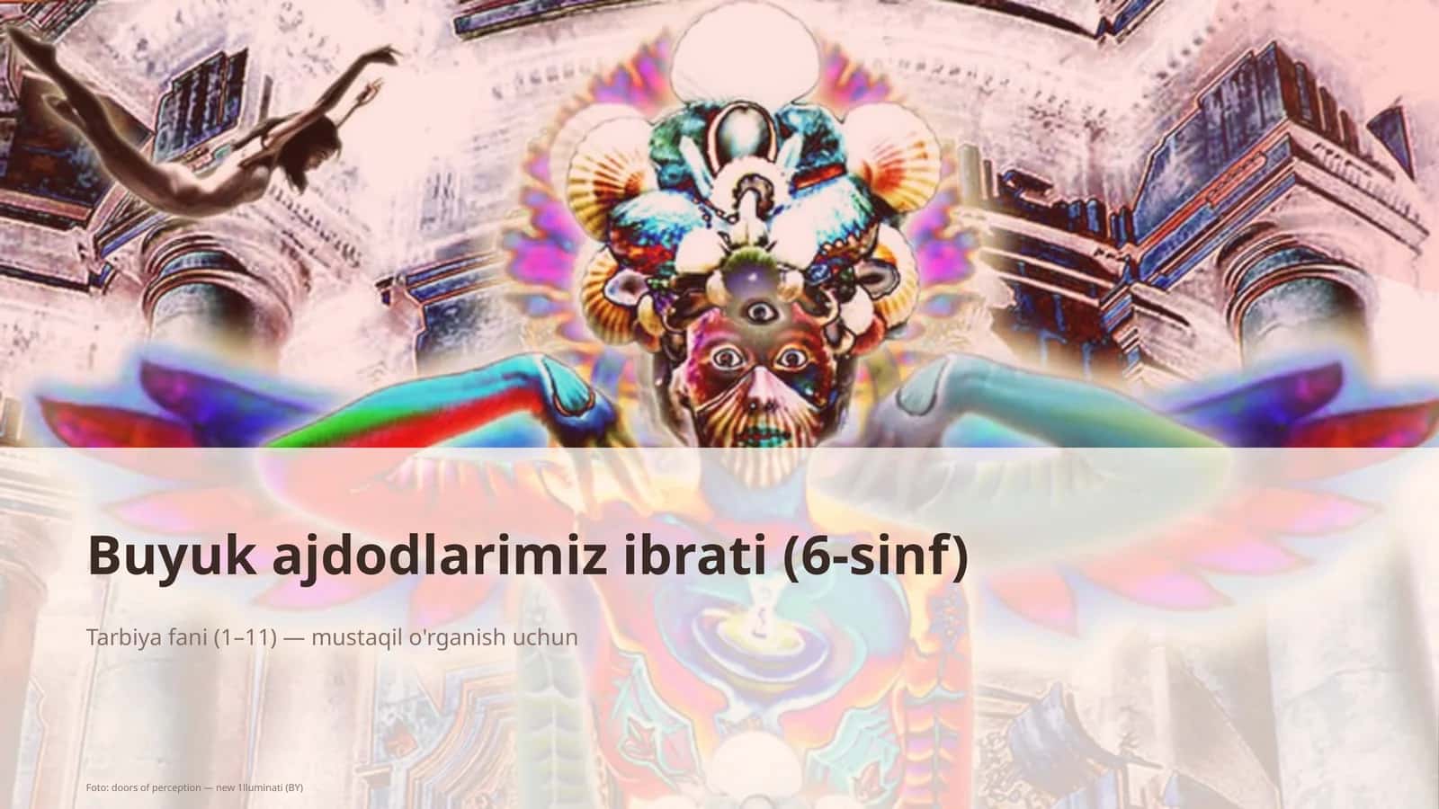 Buyuk ajdodlarimiz ibrati (6-sinf) 1