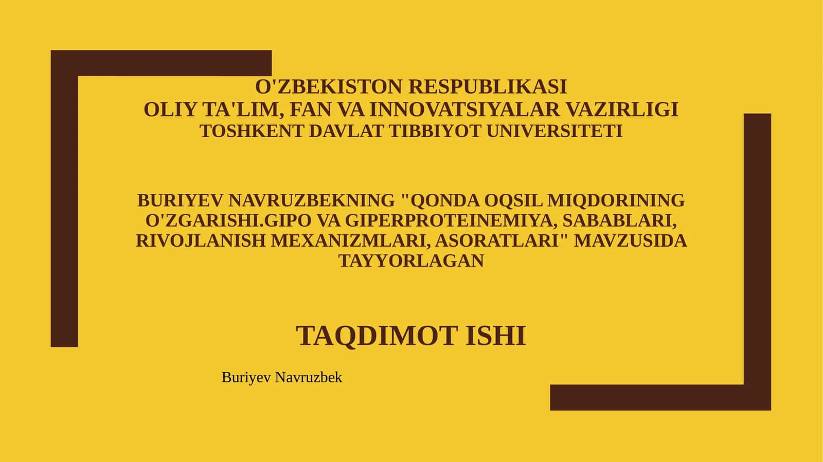 Qonda oqsil miqdorining o'zgarishi.Gipo va Giperproteinemiya, sabablari, rivojlanish mexanizmlari, asoratlari 1