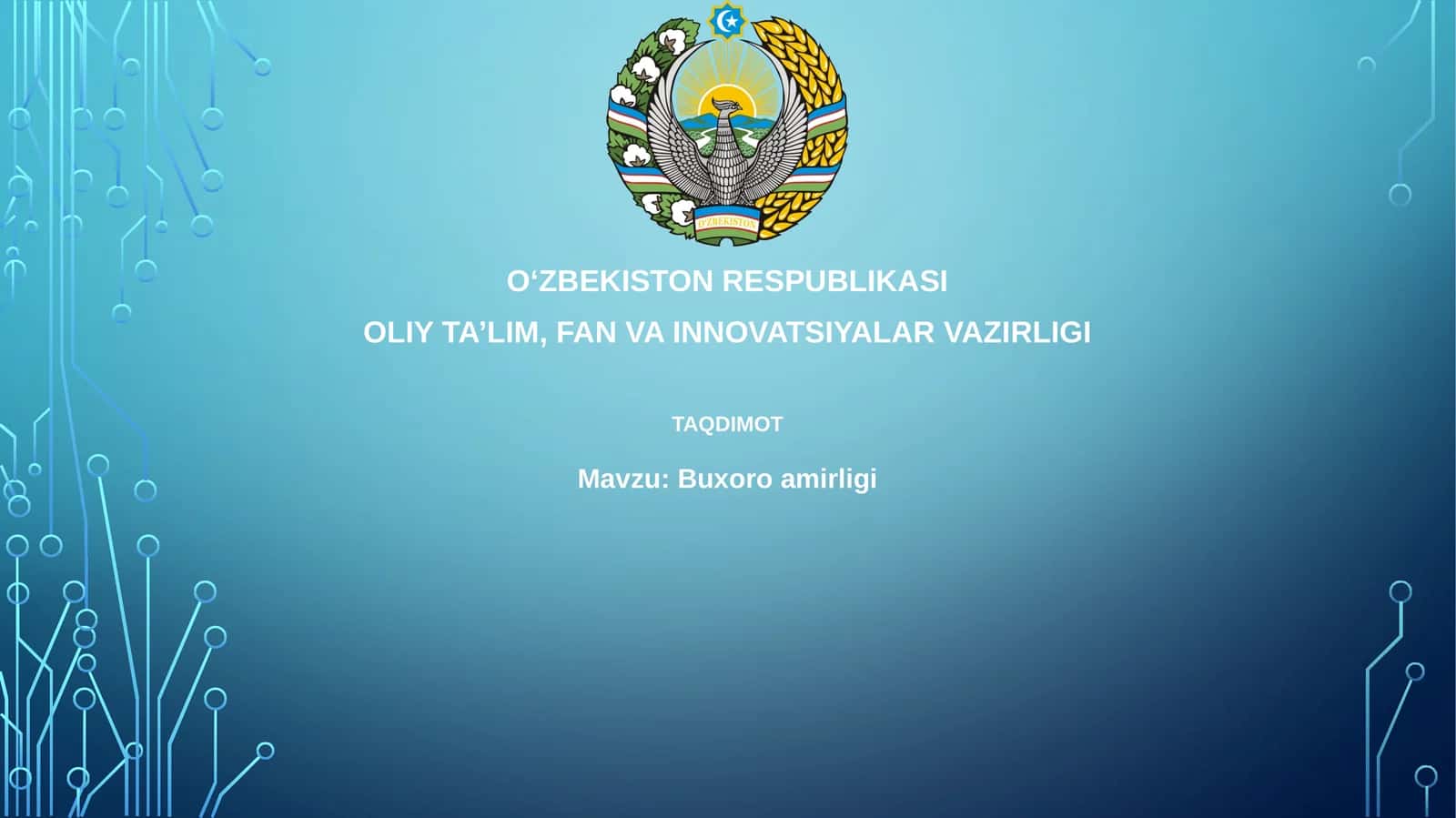 Buxoroamirligi 1