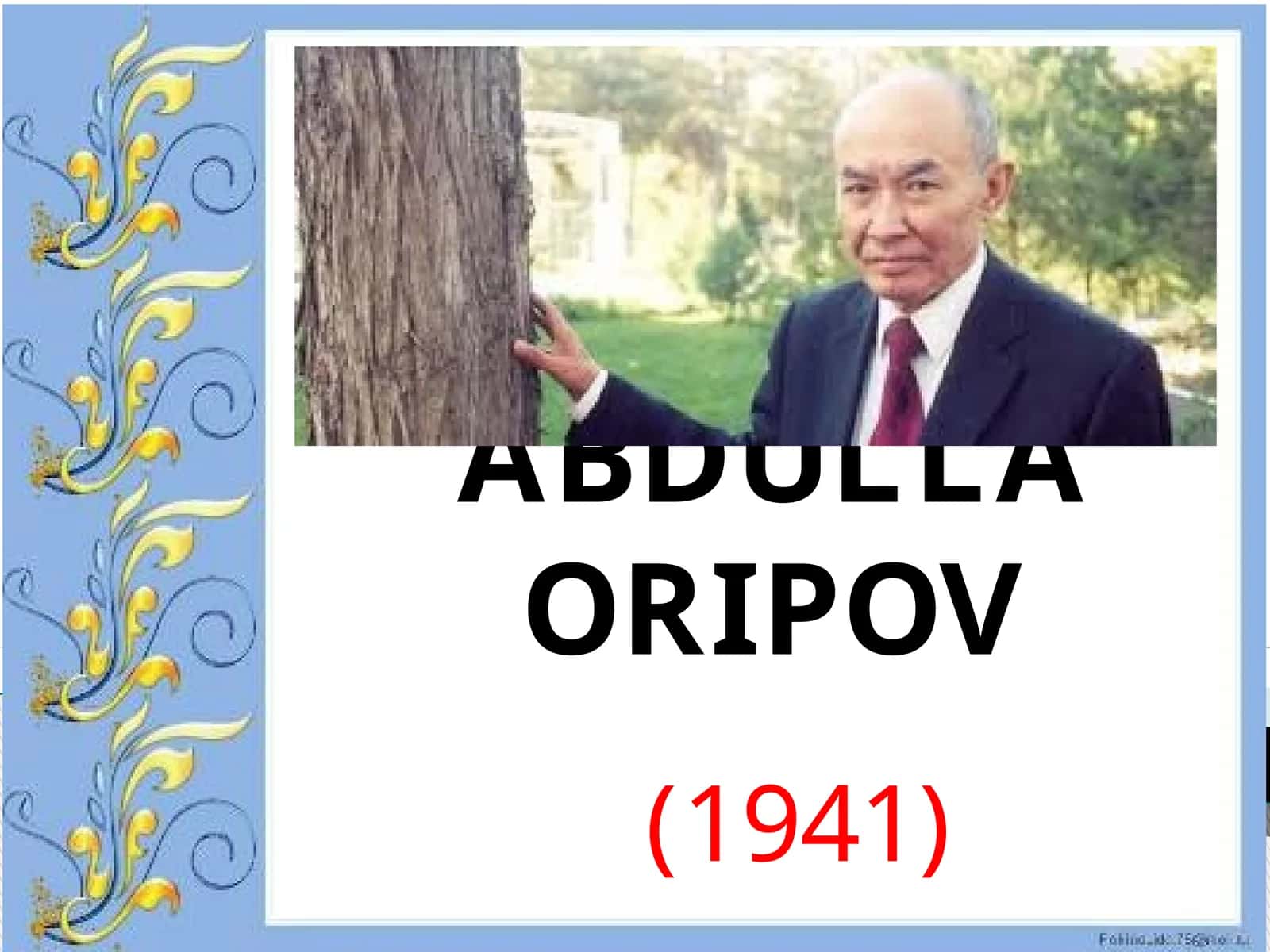 ABDULLA ORIPOV 1